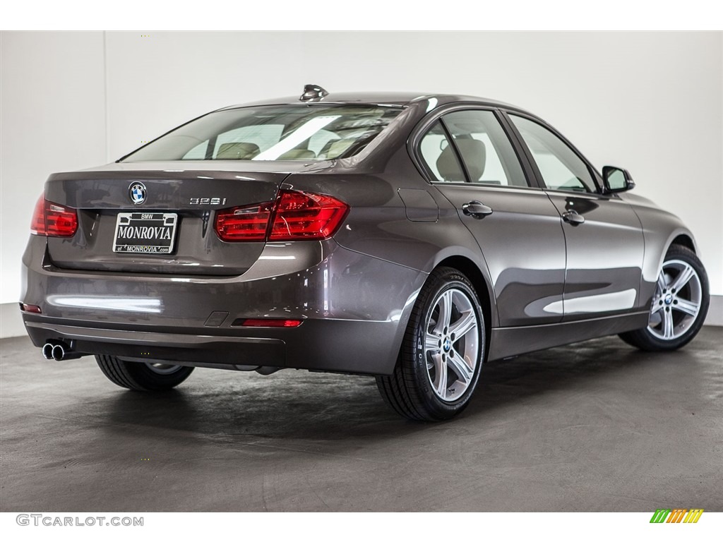 2013 3 Series 328i Sedan - Mojave Brown Metallic / Venetian Beige photo #14