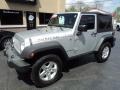 Bright Silver Metallic 2008 Jeep Wrangler Rubicon 4x4