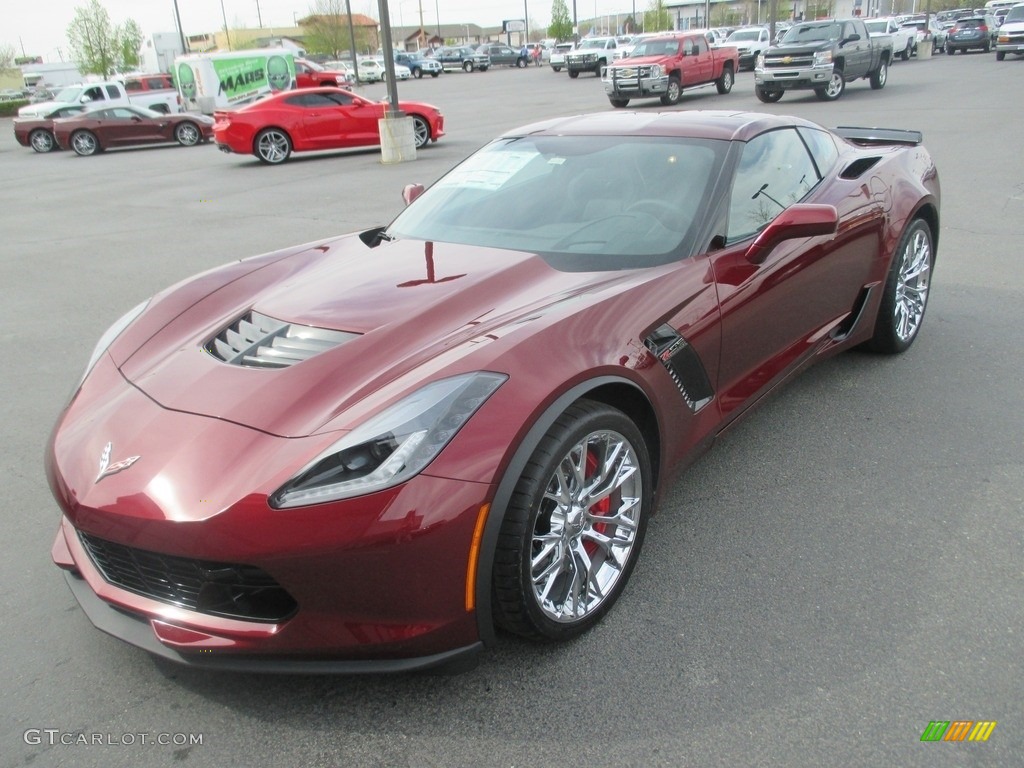 2016 Corvette Z06 Coupe - Long Beach Red Metallic Tintcoat / Jet Black photo #2