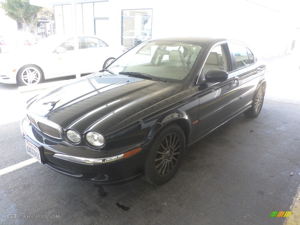 2007 X-Type 3.0 - Ebony Black / Ivory photo #5