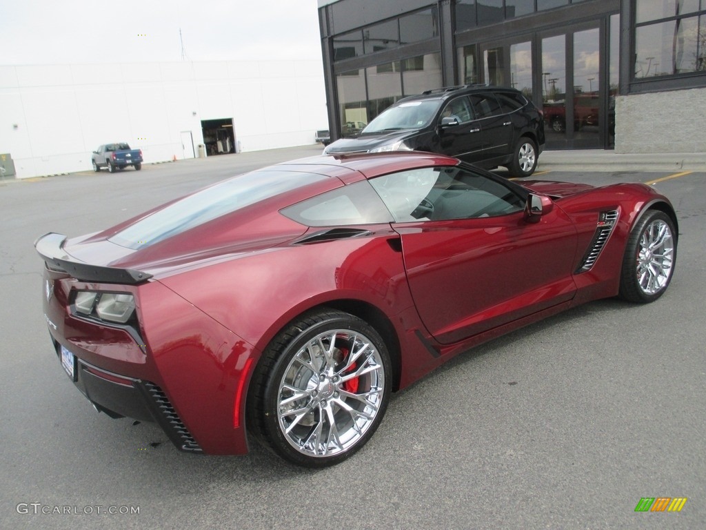 2016 Corvette Z06 Coupe - Long Beach Red Metallic Tintcoat / Jet Black photo #6
