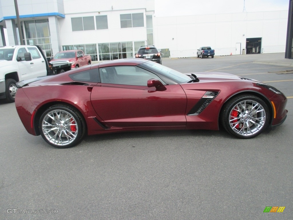 2016 Corvette Z06 Coupe - Long Beach Red Metallic Tintcoat / Jet Black photo #7