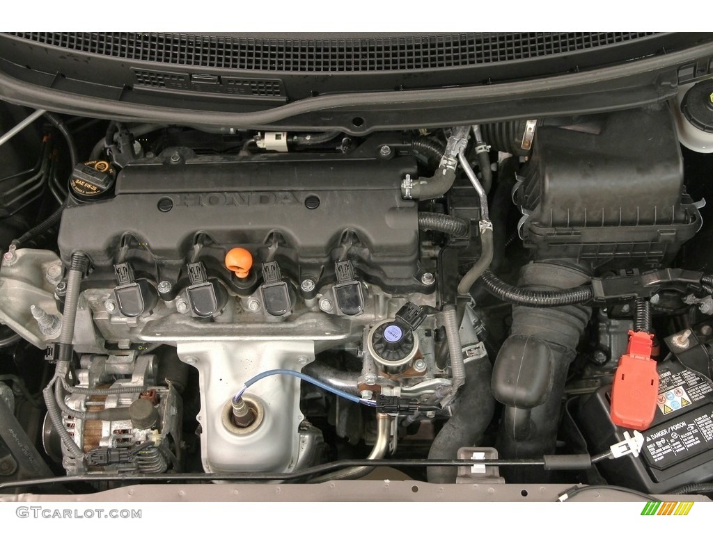 2014 Civic EX Sedan - Urban Titanium Metallic / Beige photo #17