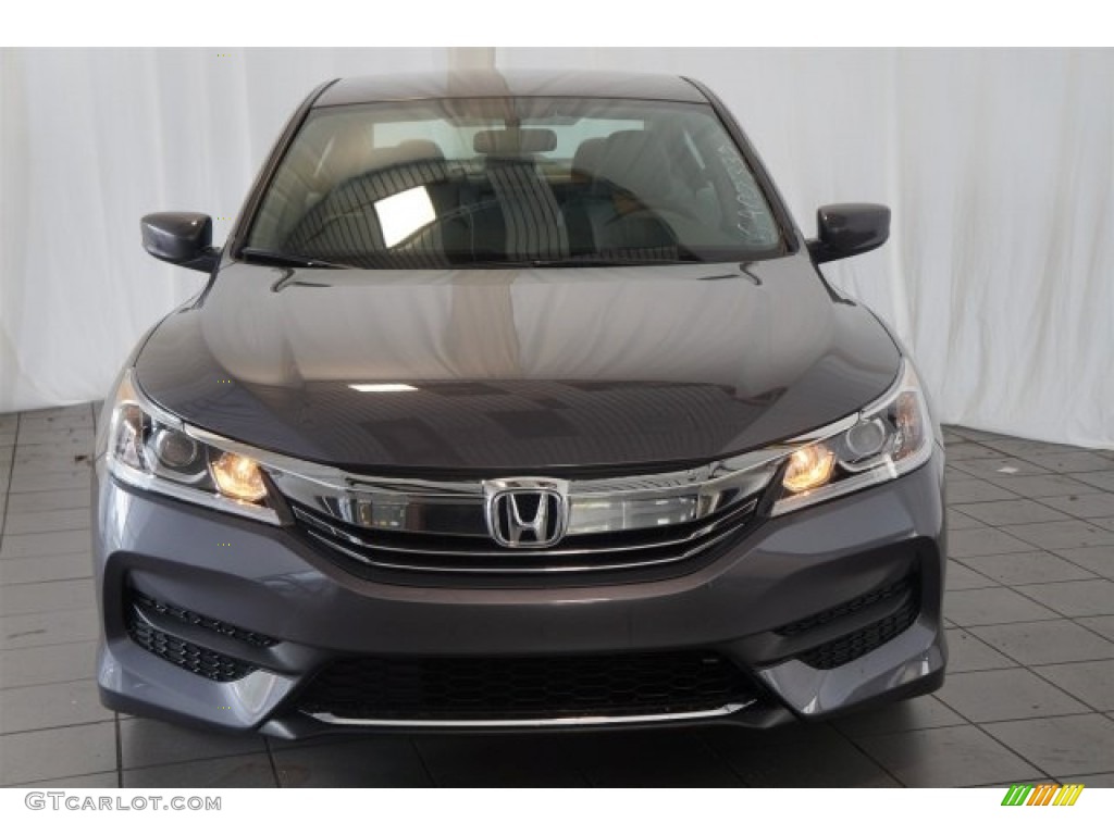 2016 Accord LX Sedan - Modern Steel Metallic / Gray photo #3