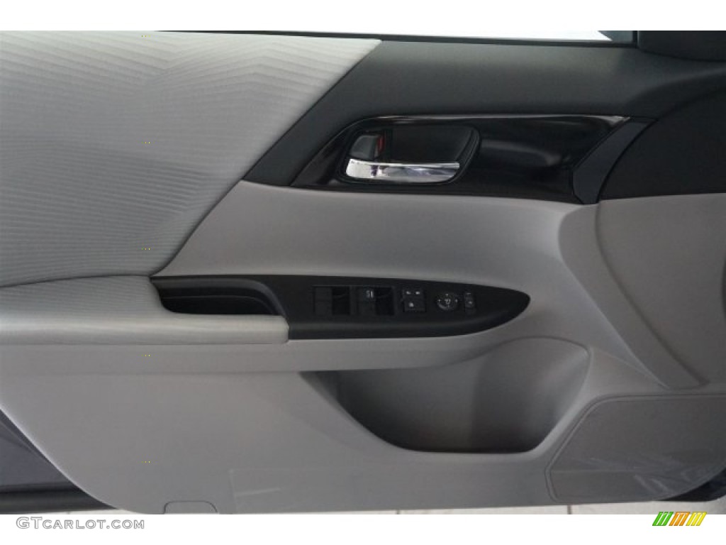 2016 Accord LX Sedan - Modern Steel Metallic / Gray photo #9