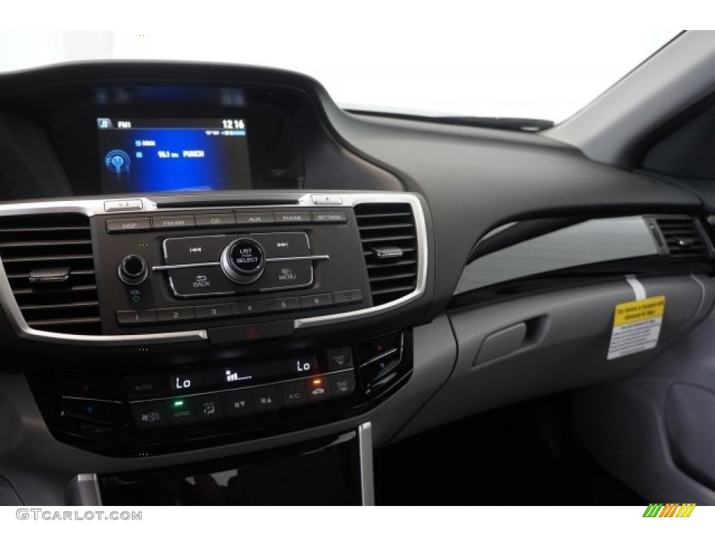 2016 Accord LX Sedan - Modern Steel Metallic / Gray photo #12