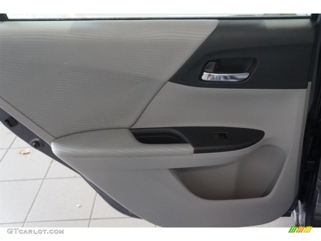 2016 Accord LX Sedan - Modern Steel Metallic / Gray photo #16