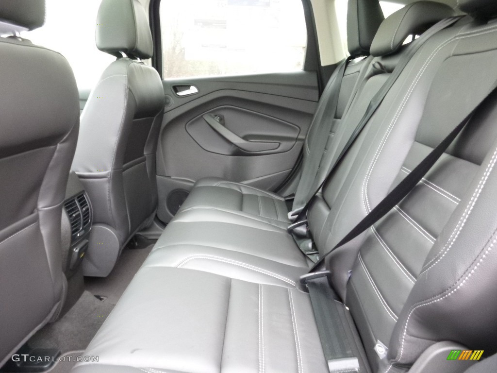 2017 Ford Escape Titanium 4WD Rear Seat Photo #112620173