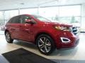 2016 Ruby Red Ford Edge Sport AWD  photo #1