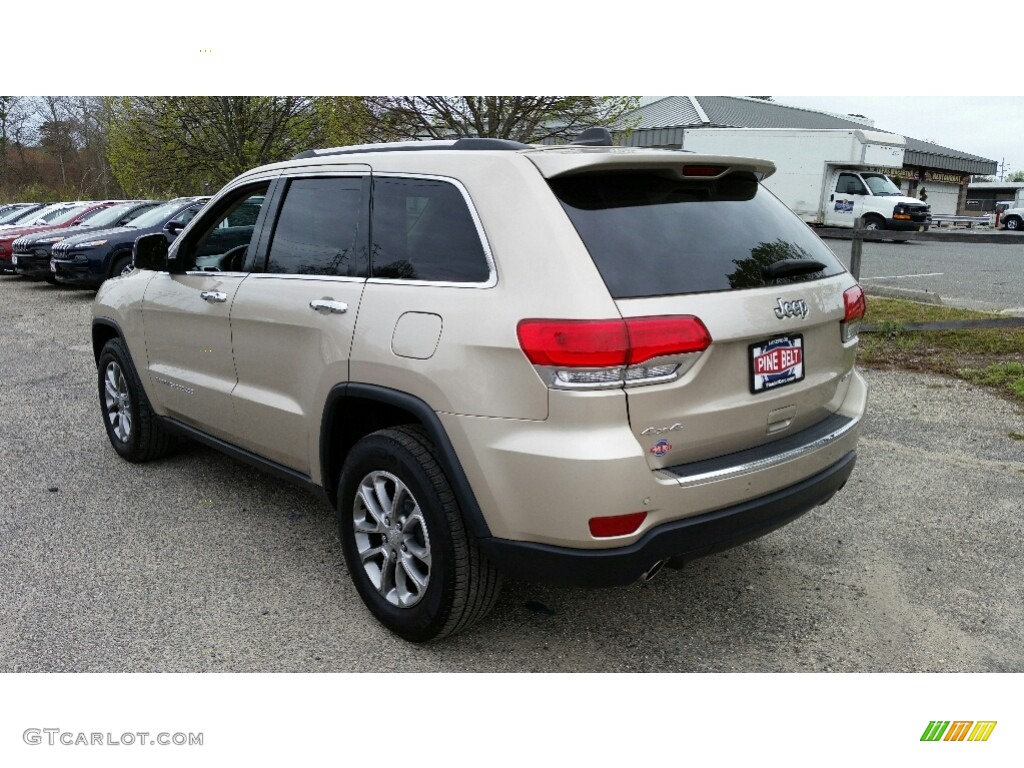 2014 Grand Cherokee Limited 4x4 - Cashmere Pearl / New Zealand Black/Light Frost photo #11