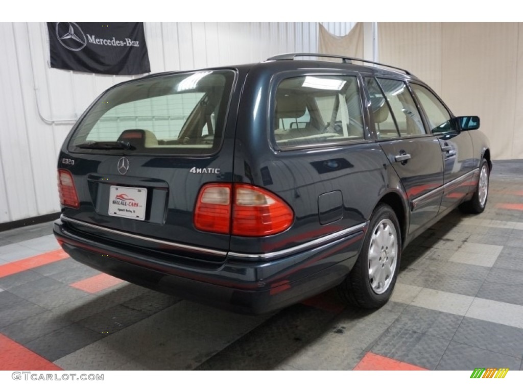 1999 E 320 4Matic Wagon - Midnight Blue / Parchment photo #8