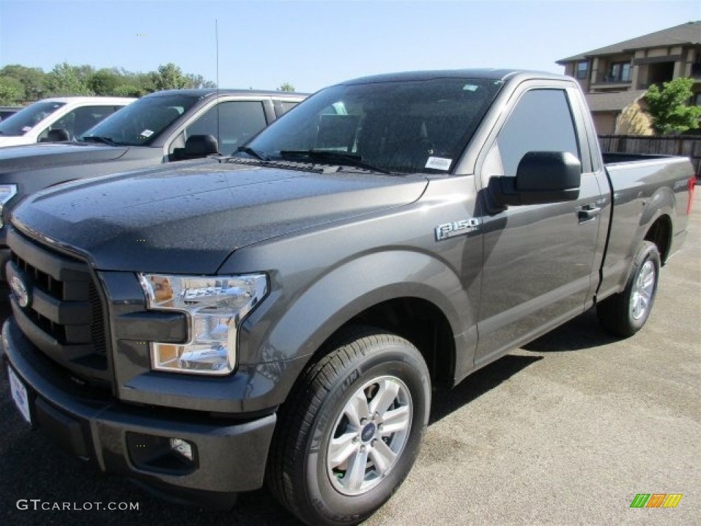 2016 F150 XL Regular Cab - Magnetic / Medium Earth Gray photo #2