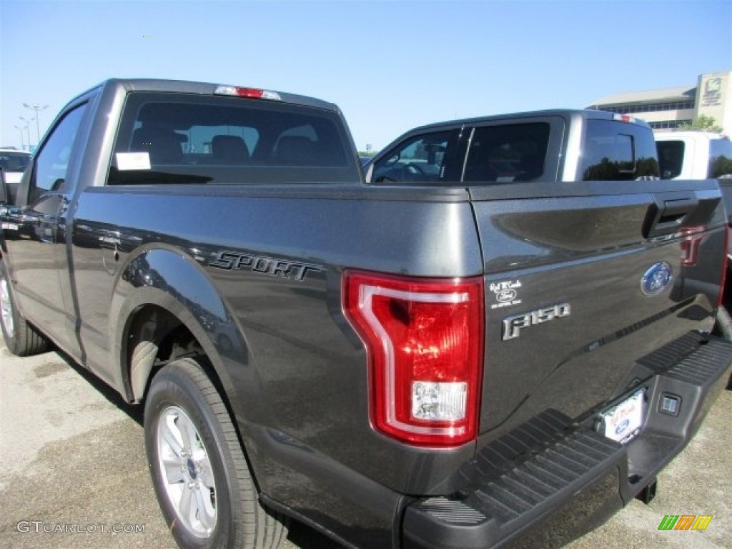 2016 F150 XL Regular Cab - Magnetic / Medium Earth Gray photo #5