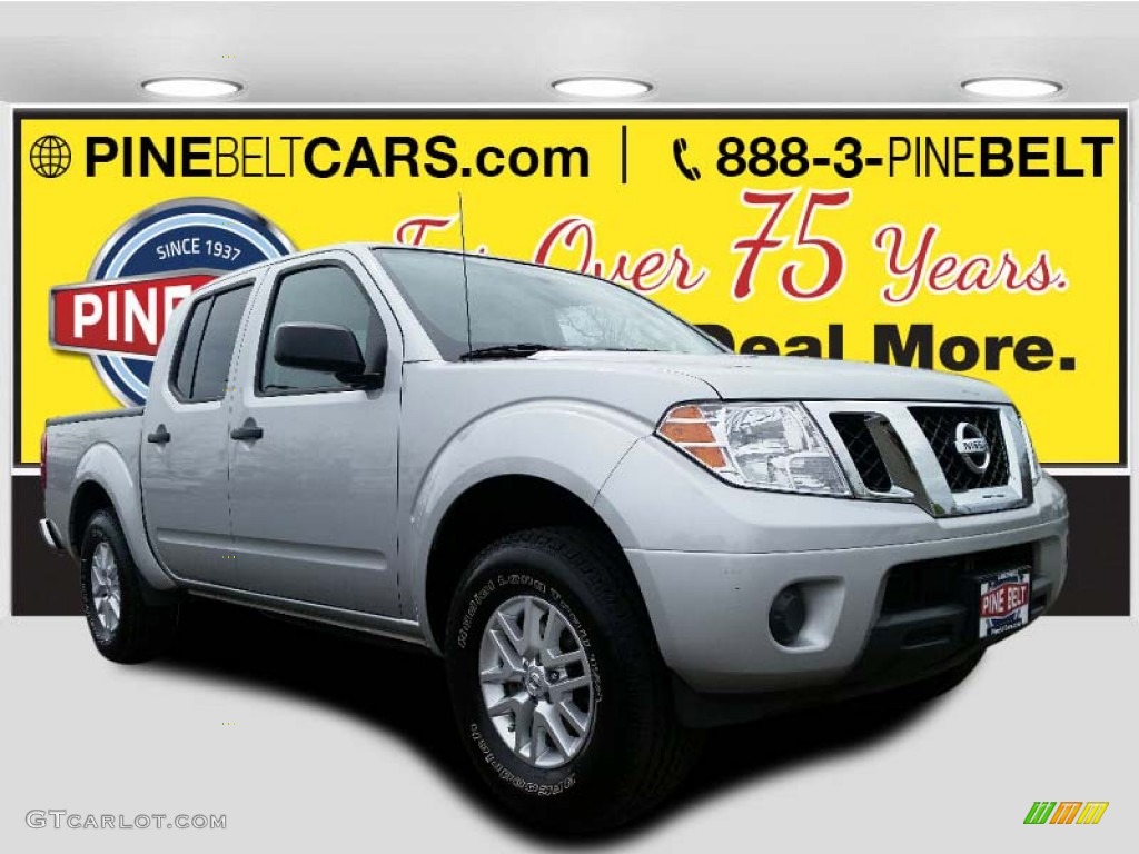 2014 Frontier SV Crew Cab - Brilliant Silver / Steel photo #1