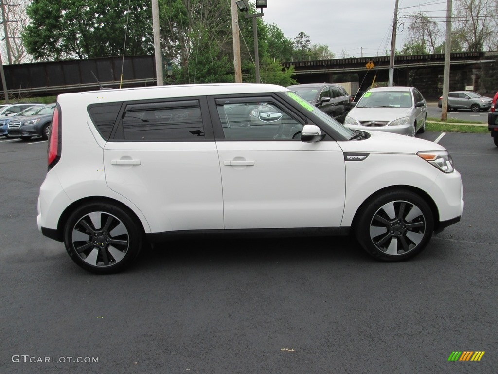 Clear White 2015 Kia Soul ! Exterior Photo #112624328