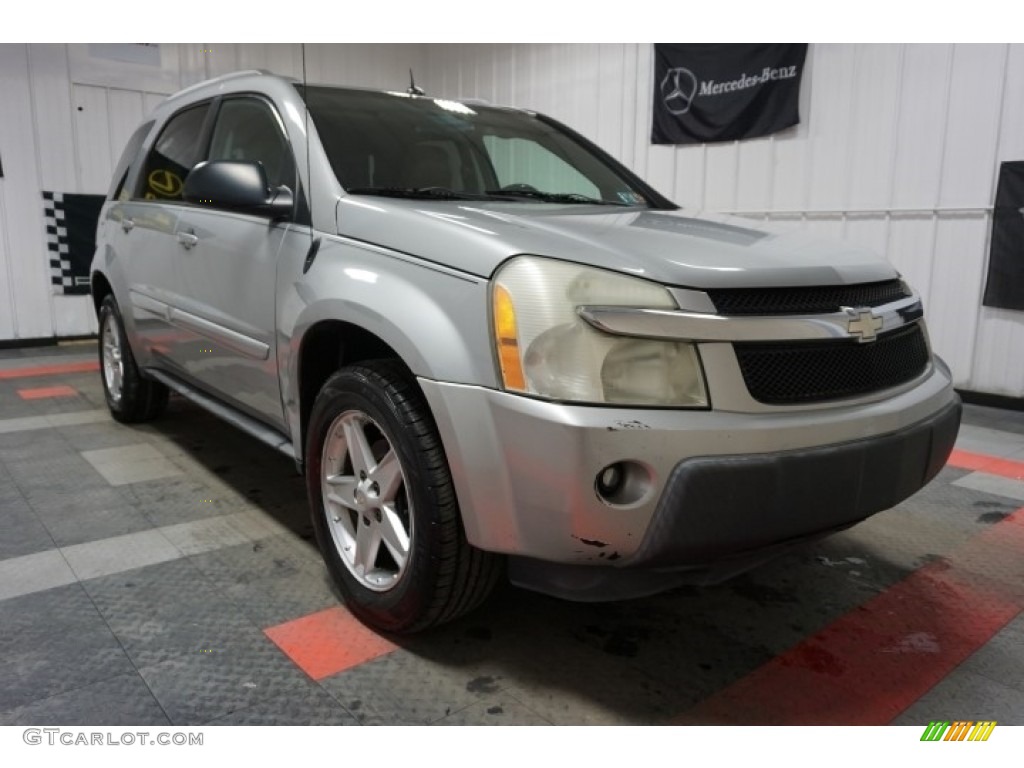 2005 Equinox LT AWD - Dark Silver Metallic / Light Cashmere photo #5