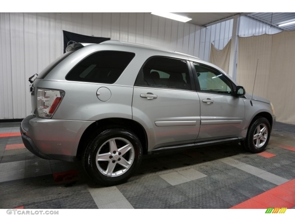 2005 Equinox LT AWD - Dark Silver Metallic / Light Cashmere photo #7