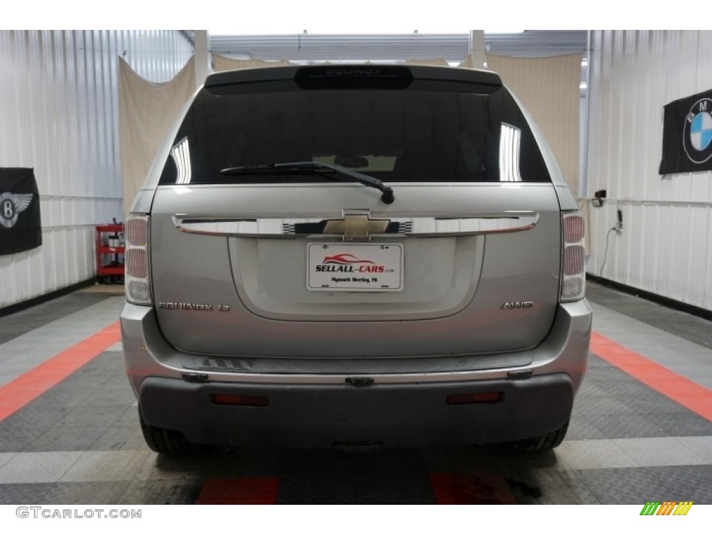 2005 Equinox LT AWD - Dark Silver Metallic / Light Cashmere photo #9