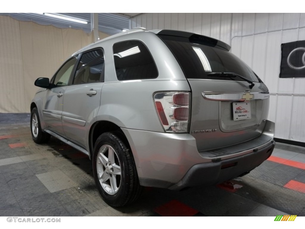2005 Equinox LT AWD - Dark Silver Metallic / Light Cashmere photo #10
