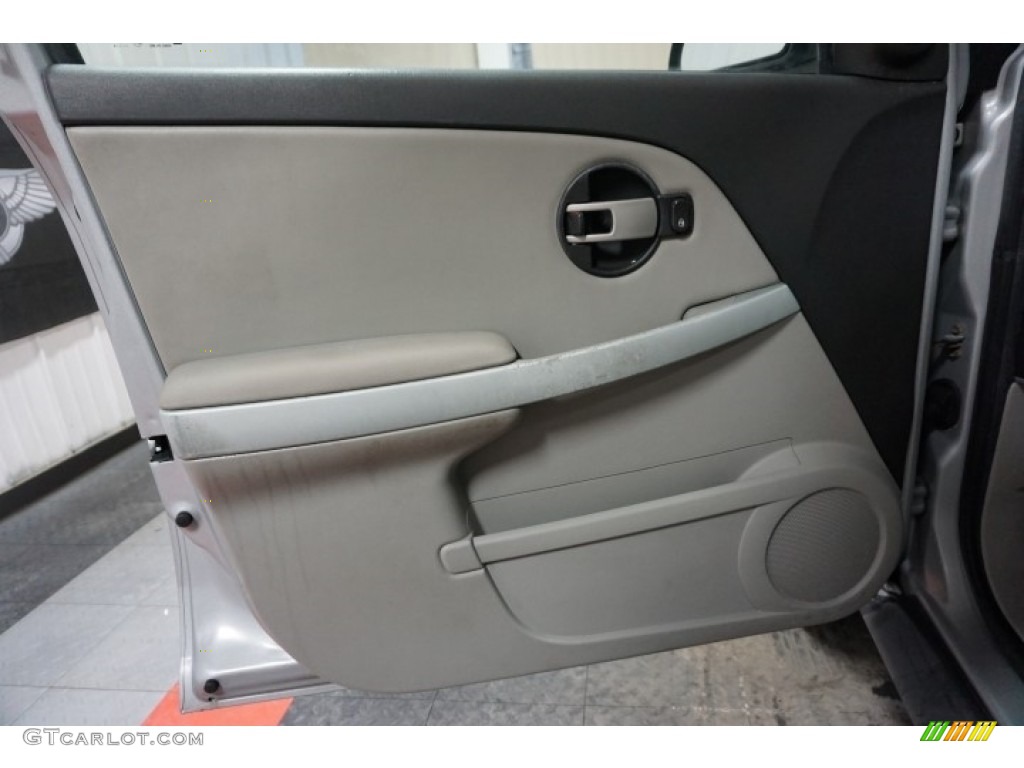 2005 Equinox LT AWD - Dark Silver Metallic / Light Cashmere photo #12