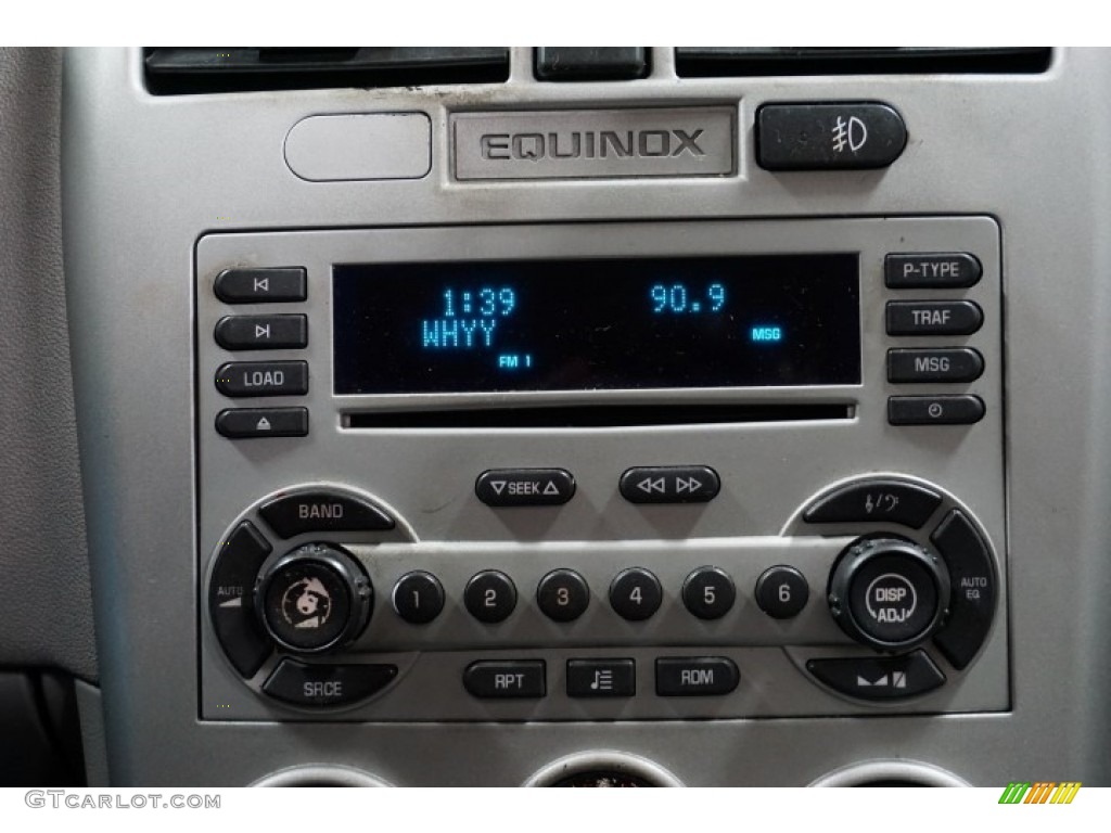 2005 Equinox LT AWD - Dark Silver Metallic / Light Cashmere photo #37