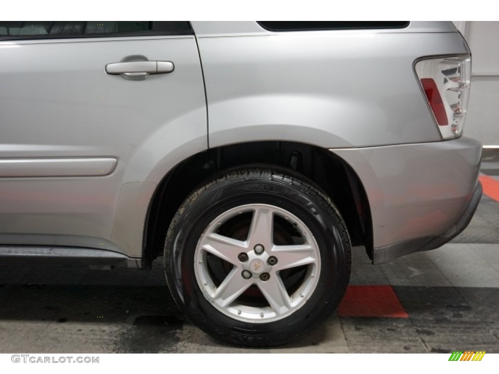 2005 Equinox LT AWD - Dark Silver Metallic / Light Cashmere photo #74