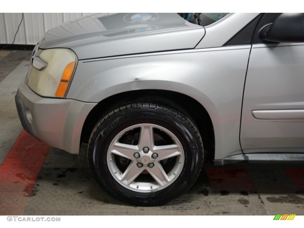 2005 Equinox LT AWD - Dark Silver Metallic / Light Cashmere photo #81
