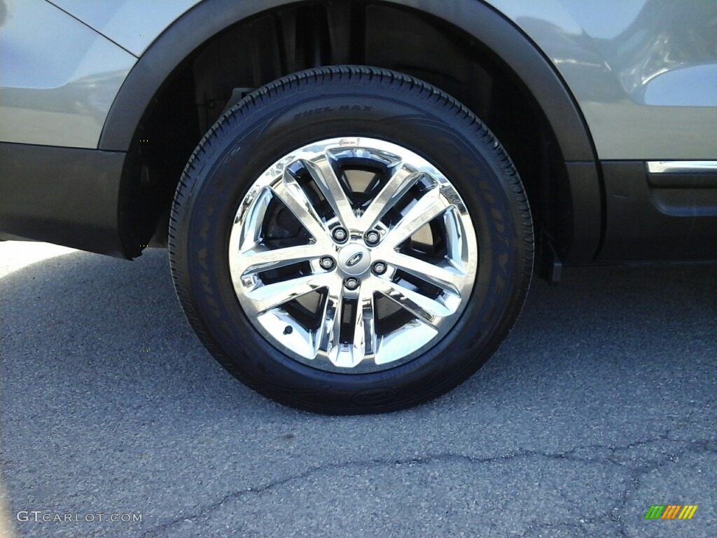 2014 Explorer XLT 4WD - Sterling Gray / Charcoal Black photo #7