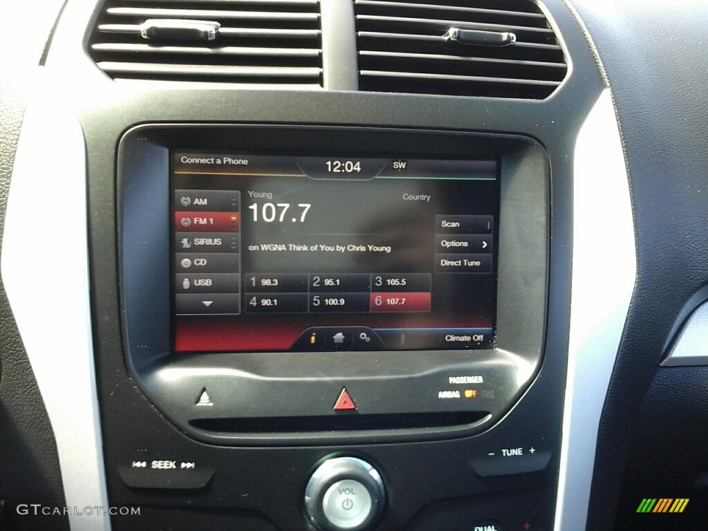 2014 Explorer XLT 4WD - Sterling Gray / Charcoal Black photo #16