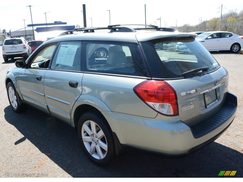 2009 Outback 2.5i Special Edition Wagon - Seacrest Green Metallic / Warm Ivory photo #10