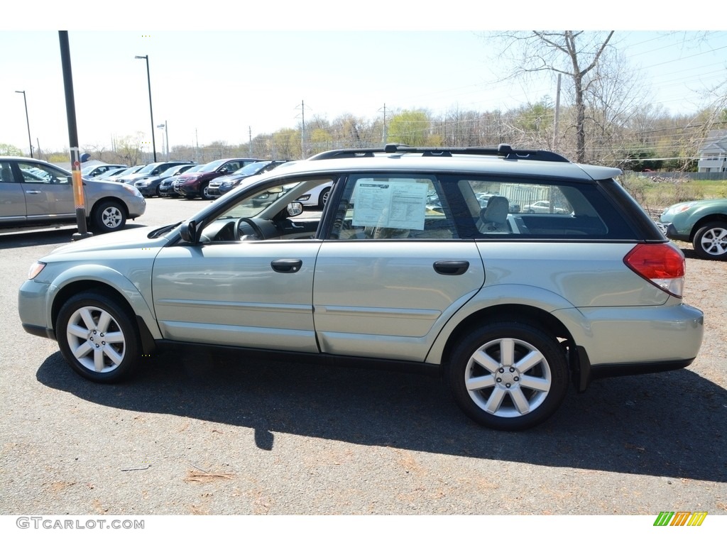 2009 Outback 2.5i Special Edition Wagon - Seacrest Green Metallic / Warm Ivory photo #11