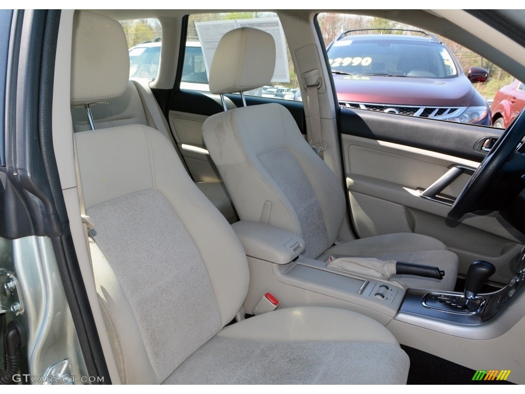 2009 Outback 2.5i Special Edition Wagon - Seacrest Green Metallic / Warm Ivory photo #16