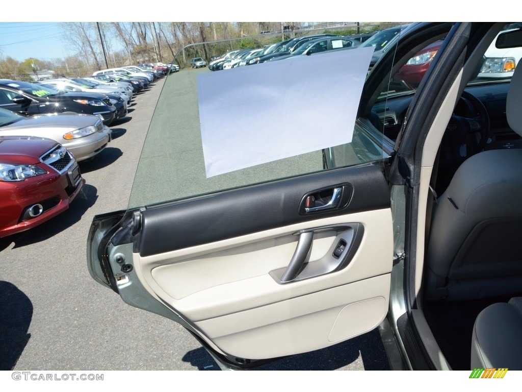 2009 Outback 2.5i Special Edition Wagon - Seacrest Green Metallic / Warm Ivory photo #18