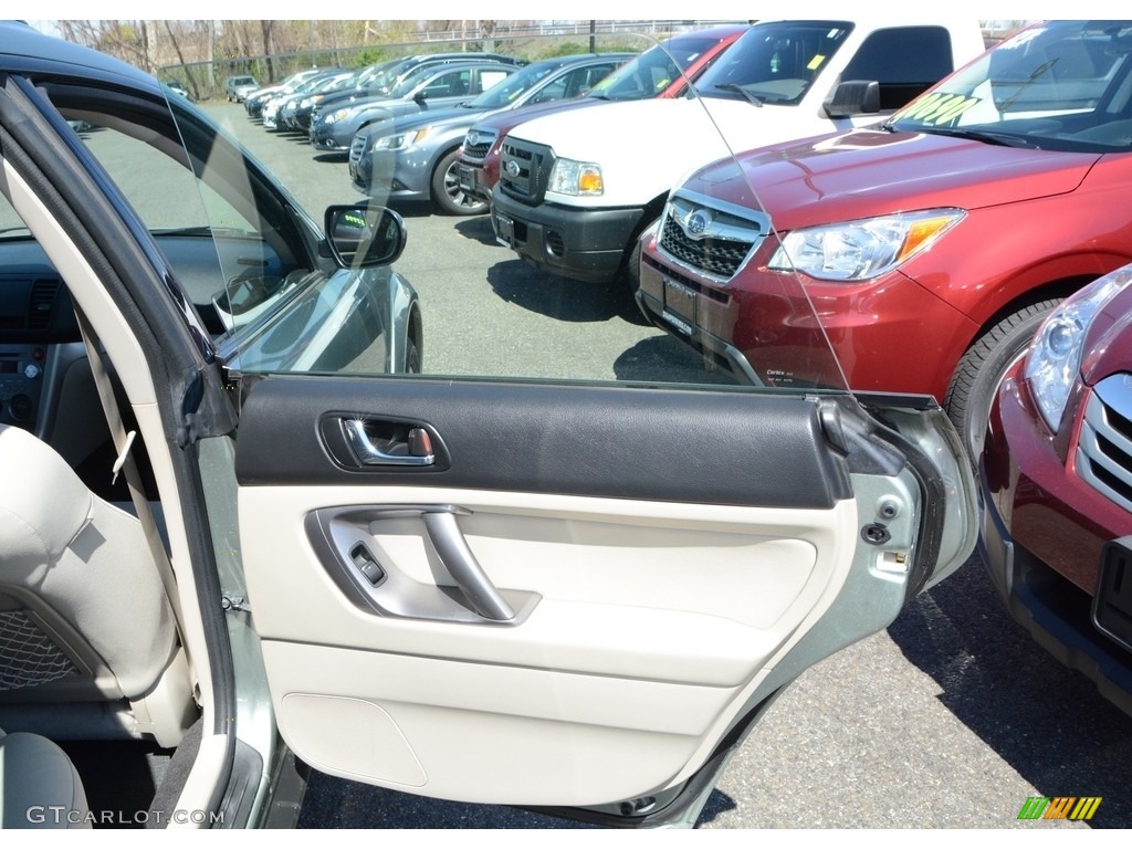 2009 Outback 2.5i Special Edition Wagon - Seacrest Green Metallic / Warm Ivory photo #19