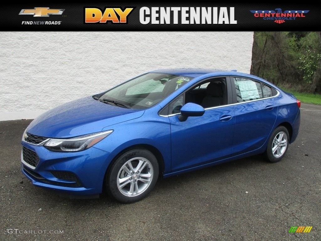 2016 Cruze LT Sedan - Kinetic Blue Metallic / Jet Black photo #1