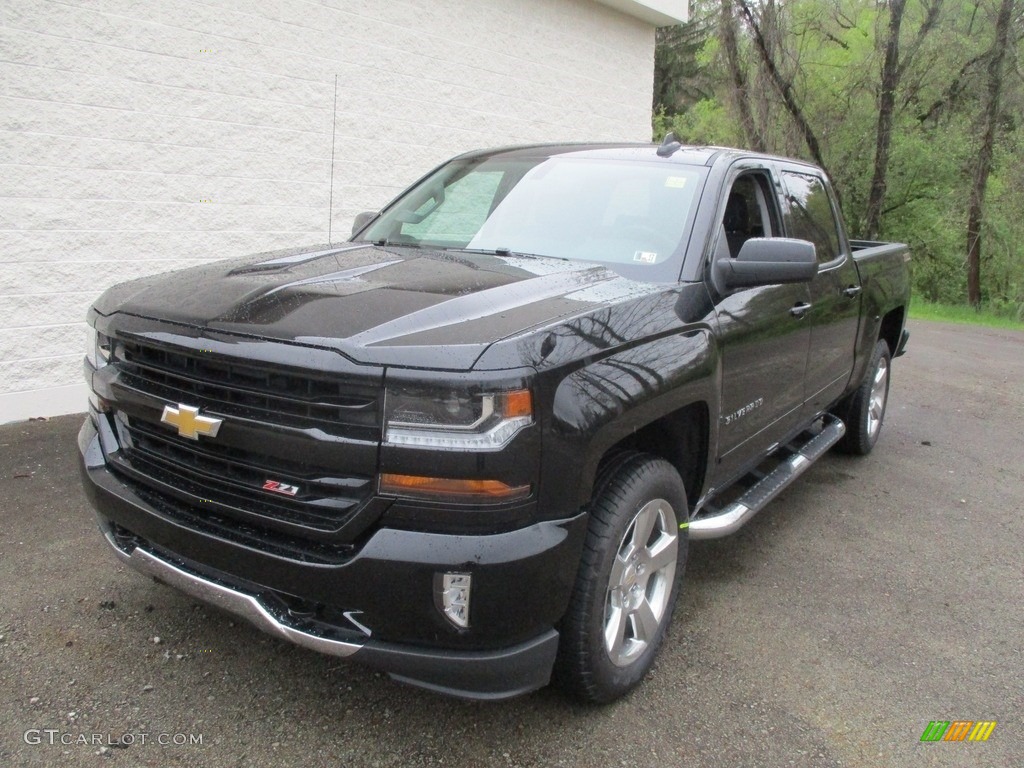 2016 Silverado 1500 LT Crew Cab 4x4 - Black / Jet Black photo #9