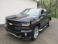 2016 Black Chevrolet Silverado 1500 LT Crew Cab 4x4  photo #9