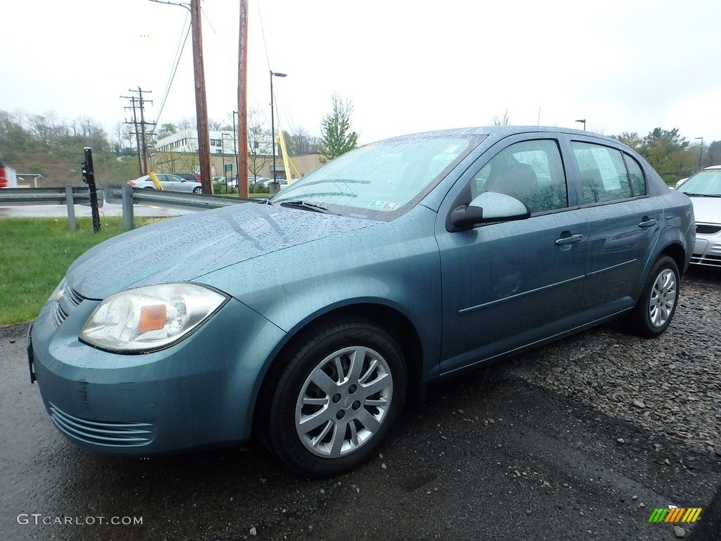 2010 Silver Moss Metallic Chevrolet Cobalt Lt Sedan