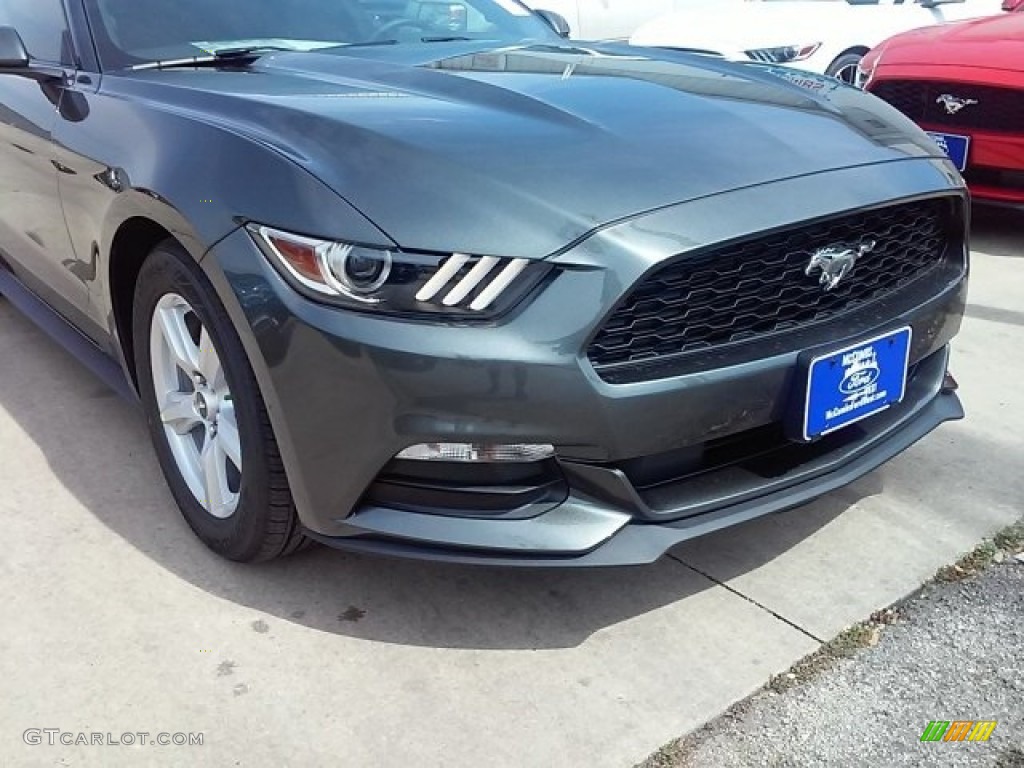 2016 Mustang V6 Coupe - Magnetic Metallic / Ebony photo #3