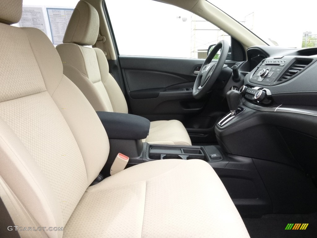 2015 CR-V LX AWD - Obsidian Blue Pearl / Beige photo #12