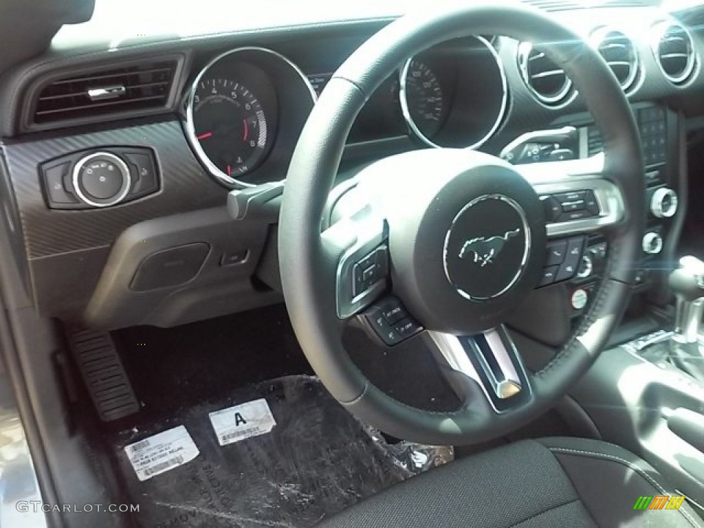 2016 Mustang V6 Coupe - Magnetic Metallic / Ebony photo #36