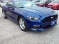 2016 Deep Impact Blue Metallic Ford Mustang V6 Coupe  photo #1