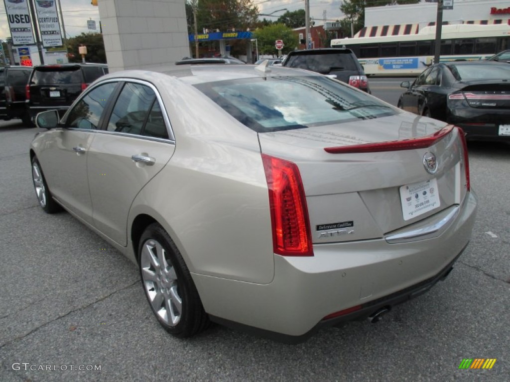 2013 ATS 2.0L Turbo Luxury AWD - Silver Coast Metallic / Light Platinum/Brownstone Accents photo #3