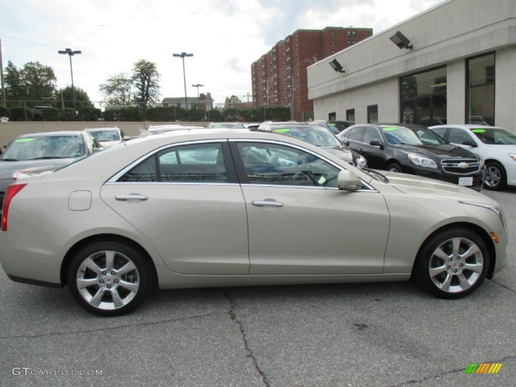 2013 ATS 2.0L Turbo Luxury AWD - Silver Coast Metallic / Light Platinum/Brownstone Accents photo #6