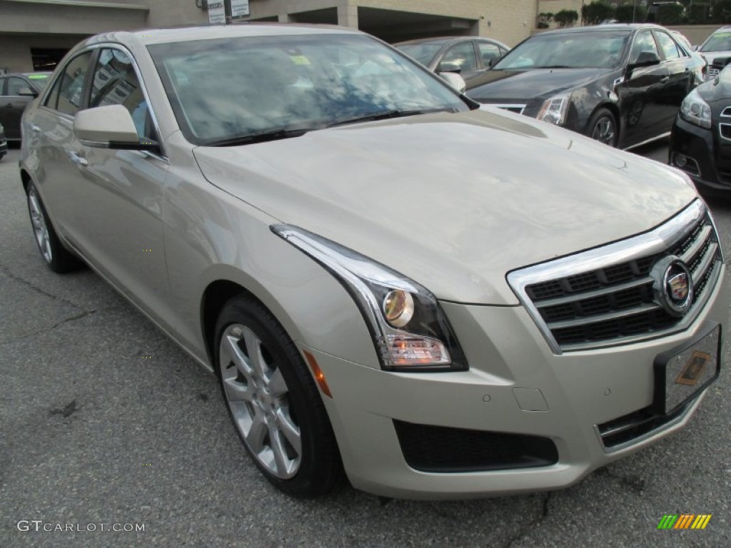 2013 ATS 2.0L Turbo Luxury AWD - Silver Coast Metallic / Light Platinum/Brownstone Accents photo #7