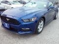 2016 Deep Impact Blue Metallic Ford Mustang V6 Coupe  photo #25
