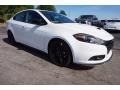 2016 Bright White Dodge Dart SXT Rallye Blacktop  photo #4