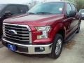 2016 Ruby Red Ford F150 XLT SuperCrew  photo #44