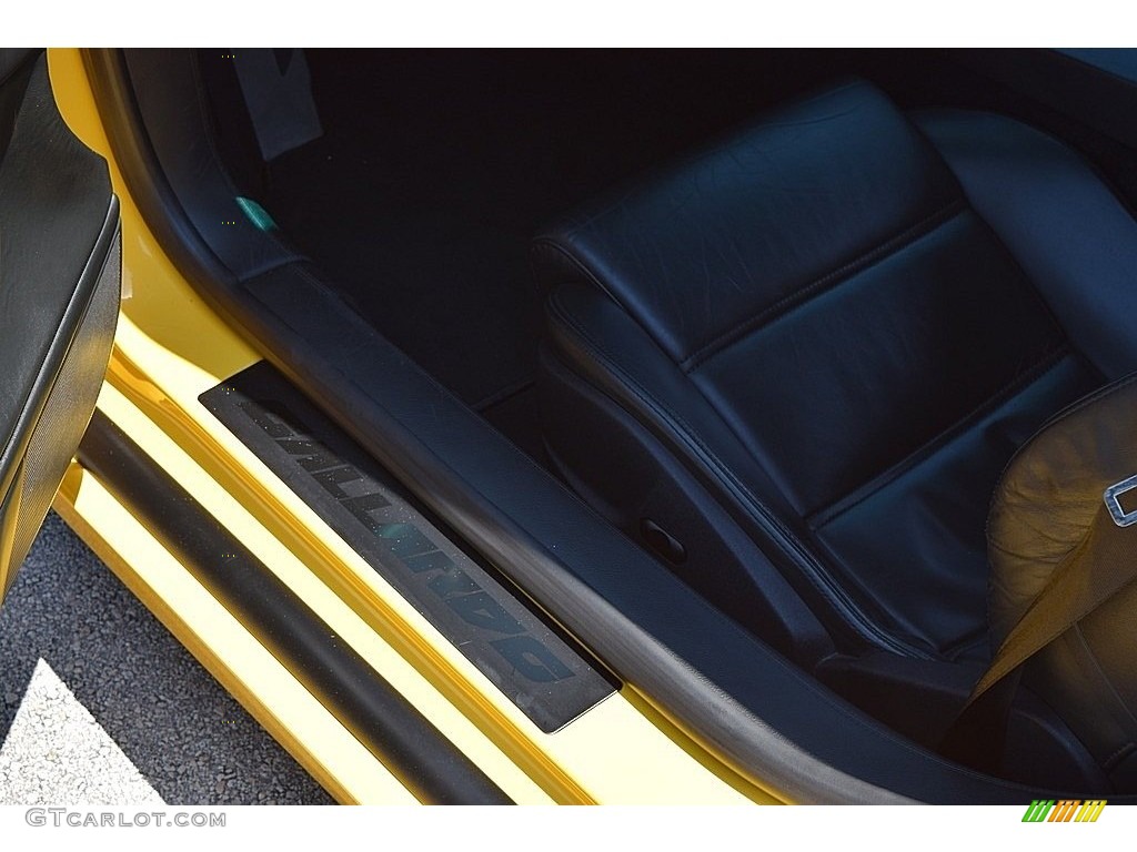 2006 Gallardo Coupe E-Gear - Giallo Halys (Yellow) / Nero Perseus photo #36