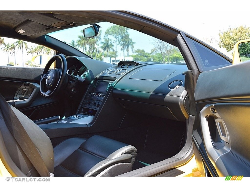 2006 Lamborghini Gallardo Coupe E-Gear Nero Perseus Dashboard Photo #112636698